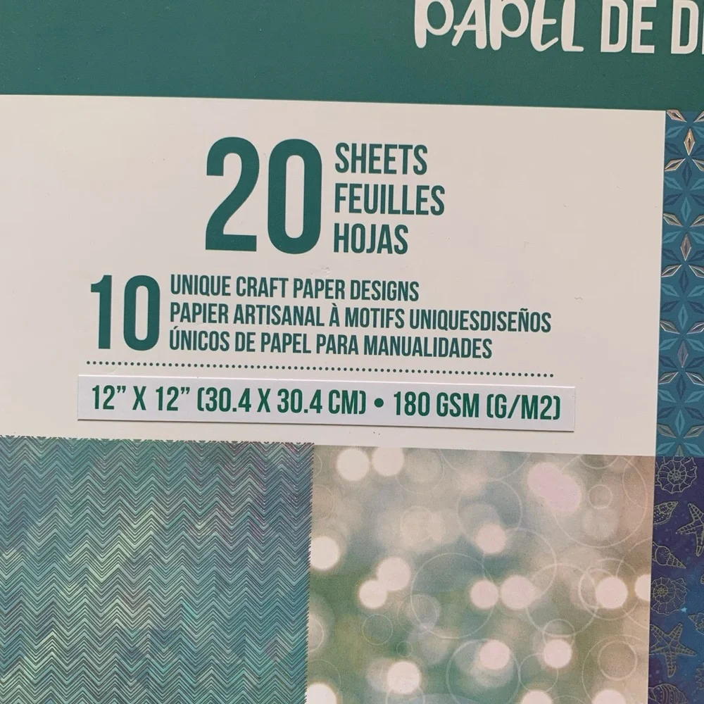 Craft Scrapbooking Paper Book 12x12” - Picture 3 of 11